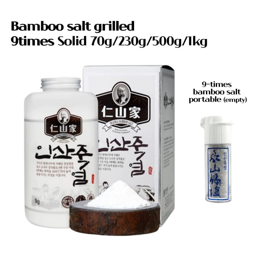 _White Bamboo salt Powder_ 100_ Korean traditional high_quality bamboo salt 70g_ 230g_ 500g_ 1kg